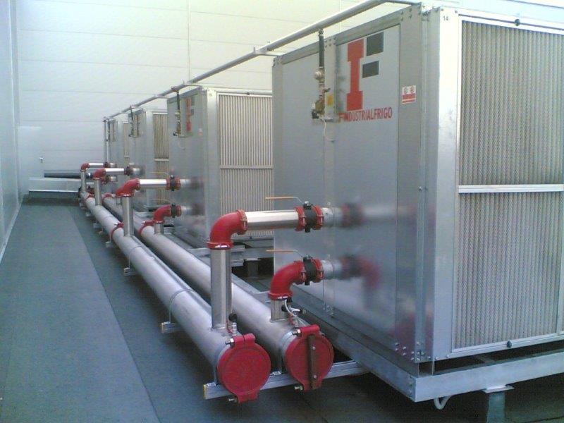 Sistema de refrigeração industrial